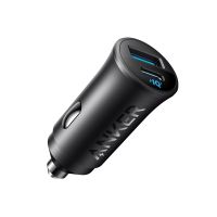 Anker Innovations Anker Car Charger (30W, 2 Ports), Schwarz