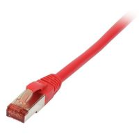 Synergy 21 Patchkabel RJ45, CAT6 250Mhz, 0.25m rot, S-STP(S/FTP), TPE/LSZH(Superflex), 0,25 m, Cat6, S/FTP (S-STP), RJ-45, RJ-45, Rot
