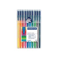 STAEDTLER triplus color - Filzstift - gemischte Farben - wasserbasierte Tinte - 1 mm (Packung mit 10)