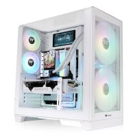 Thermaltake View 390 Air, Midi Tower, PC, Weiß, ATX, micro ATX, Mini-ITX, SPCC, Gehärtetes Glas, Gaming