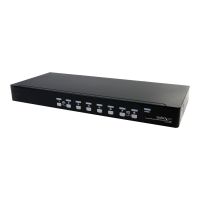 StarTech.com 8 Port Rackmount USB VGA KVM Switch - 8-fach VGA Umschalter mit Audio und OSD (On-Screen-Display)