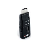Lindy 32105, 7680 x 4320 Pixel, 7680 x 4320,3840 x 2160 Pixel, 48 Gbit/s, Schwarz, ABS, HDMI