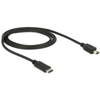 Delock USB-Kabel - 24 pin USB-C (M) zu mini-USB Typ B (M)