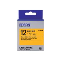 Epson LK-4YBP - Schwarz auf Gelb - Rolle (1,2 cm x 9 m)
