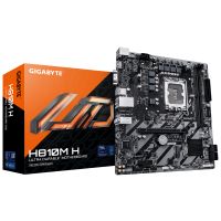 Gigabyte H810M H Mainboard – Intel Core Ultra (Serie 2) CPUs, 4+1+2 Phasen VRM, bis zu 6400 MHz DDR5, 1xPCIe 4.0 M.2, 1GbE LAN, USB 3.2 Gen 1, Intel, LGA 1851 (Socket V1), Intel Core Ultra (Series 2), LGA 1851, DDR5-SDRAM, 128 GB