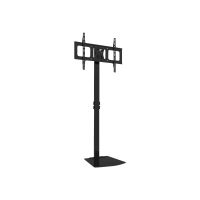 Techly Floor Support - Aufstellung - für LCD-Display - Schwarz - Bildschirmgröße: 81.3-177.8 cm (32"-70")
