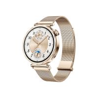 Huawei Watch GT 5 - 41 mm - Edelstahl - intelligente Uhr mit Milanese Riemen - Handgelenkgröße: 130-190 mm - Anzeige 3.4 cm (1.32")