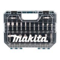 Makita Fräs-Bitsatz - für Holz - V-Groove, Dovetail, Beading, Falz