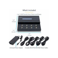 StarTech.com 1:7 Standalone USB Duplizierer und Löscher