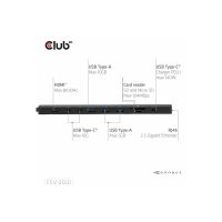 Club 3D 10-1 Hub USB Typ-C® auf HDMI 8K30Hz PD3.1 Max.140W