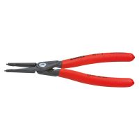 KNIPEX 48 11 J1, Sicherungsringzange, Chrom-Vanadium-Stahl, Kunststoff, Rot, 140 mm, 105 g