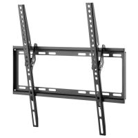 Wentronic Goobay 49731, 139,7 cm (55"), 200 x 200 mm, 400 x 400 mm, 0 - 8°, Stahl, Schwarz