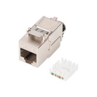 DIGITUS CAT 8.1 Keystone Modul, geschirmt, werkzeugfreier Montageanschluss