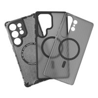 4smarts 541406, Cover, Samsung, Galaxy S25 Ultra, 17,5 cm (6.9"), Grau, Transparent
