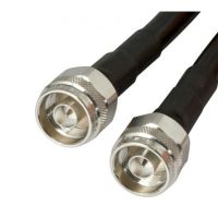 ALLNET ALL-CAB-NM-NM3-RG8, 3 m, N-Typ, N-Typ, Schwarz, Silber