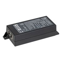 Lancom PoE++ Injector (EU), 5 Gigabit Ethernet, 10,100,1000,2500,5000 Mbit/s, IEEE 802.3af, IEEE 802.3at, IEEE 802.3bt, Schwarz, Überstrom, Überspannung, Überhitzung, Überlastschutz, Kurzschluß, 56 V