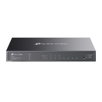 TP-LINK Omada TL-SG2008P, Managed, L2/L2+, Gigabit Ethernet (10/100/1000), Power over Ethernet (PoE), Rack-Einbau