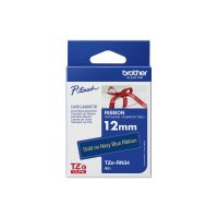 Brother TZe-RN34 - Gold auf Marineblau - Rolle (1,2 cm x 4 m)
