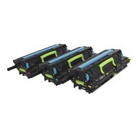 Lexmark Gelb, Cyan, Magenta - original - Entwicklungseinheit/Fotoleiterset LCCP, LRP