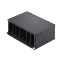 StarTech.com 7-Slot Unmanaged Medienkonverter Gehäuse, 10 Zoll Rackmount für MCM Medienkonverter Serie, Vollständige Stromisolierung, aktive Kühlung, TAA-konform, 100 - 240 V, 48 V, 4,2 A, EU, NA, UK, 0 - 50 °C, -40 - 70 °C