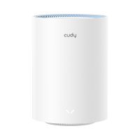 CUDY M1200 2-pack, Weiß, Intern, Mesh-System, Mit kugelförmiger Richtcharakteristik, 278 m², Dual-Band (2,4 GHz/5 GHz)