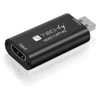 Techly I-USB-VIDEO-1080TY, Schwarz, Windows 10, Windows 7, Windows 8, Windows Vista, Windows XP, 1920 x 1080 Pixel, 12 Bit, 60 Hz, HDMI