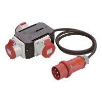 Bachmann H07RN-F5G - Netz-Splitter - IEC 60309 16A zu IEC 60309 16A