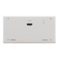 Kramer Electronics Kramer WP-580TXR Active Wall Plate - HDMI over Extended Range HDBaseT Twisted Pair Transmitter