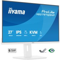 Iiyama ProLite XB2797QSNP-W1 27" IPS LCD, 68,6 cm (27"), 2560 x 1440 Pixel, Quad HD, Weiß