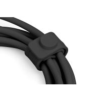 DIGITUS Lightning Silikon Anschlusskabel, USB-C - Lightning, 2m, schwarz