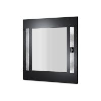 APC NetShelter WX - Rack-Tür - Vorderseite - Schwarz