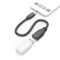 Hama 00201605, 0,15 m, USB C, USB A, USB 3.2 Gen 1 (3.1 Gen 1), 5 Gbit/s, Schwarz