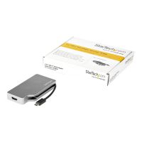 StarTech.com USB C Multiport Video Adapter with HDMI, VGA, Mini DisplayPort or DVI, USB Type C Monitor Adapter to HDMI 2.0 or mDP 1.2 (4K 60Hz)
