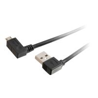 C2G USB 2.0 A Right Angle to Micro-USB B Right Angle Cable - USB-Kabel - Micro-USB Typ B (M)