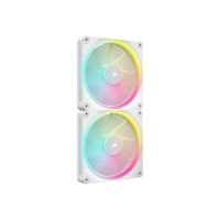 Corsair iCUE Link LX140 RGB - Gehäuselüfter - 140 mm - weiß (Packung mit 2)