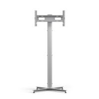 SMS Smart Media Solutions K12-030-EU-7, Freistehend, 50 kg, 190,5 cm (75"), 200 x 200 mm, 800 x 400 mm, Aluminium, Silber