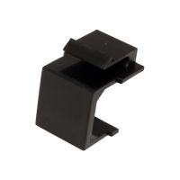 VALUE Modulareinsatzkappe - CAT 6e - Schwarz (Packung mit 10)