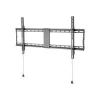 Vision VFM-W8X4V/2 - Befestigungskit (Wandmontage) - für Flachbildschirm - verriegelbar - kaltgewalzter Stahl - Schwarz - Bildschirmgröße: 119.4-190.5 cm (47"-75")