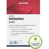 Lexware fehlzeiten 2025 - Abonnement-Lizenz (1 Jahr)