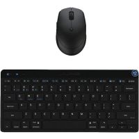 JLAB Audio JLab IEUDEKMGOBUNDLE4, Mini, Kabellos, Bluetooth, QWERTY, Schwarz, Maus enthalten