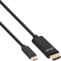 InLine USB Display Kabel - USB-C Stecker zu HDMI Stecker - 1m