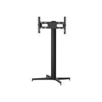 SMS Icon - Befestigungskit (Bodenständer) - für Flachbildschirm - Schwarz - Bildschirmgröße: 190.5 cm (75")
