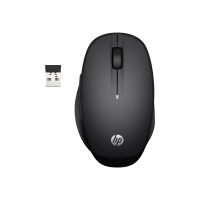 HP Dual Mode - Maus - kabellos - Bluetooth, 2.4 GHz - kabelloser Empfänger (USB)