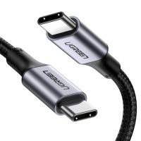 Ugreen 70427, 1 m, USB C, USB C, USB 2.0, 0,48 Gbit/s, Schwarz, Silber