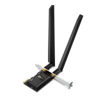 TP-LINK Archer TXE72E, Eingebaut, Kabelgebunden, PCI Express, WLAN / Bluetooth, 2402 Mbit/s, Schwarz