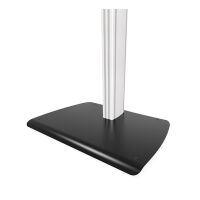 B-TECH BT8380-FSB, Bodenplatte, Schwarz, Stahl, 70 kg, 165,1 cm (65"), 81,3 cm (32")
