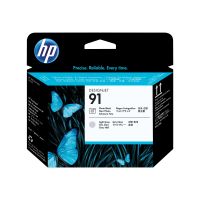 HP 91 - Hellgrau, Photo schwarz - Druckkopf - für DesignJet Z6100
