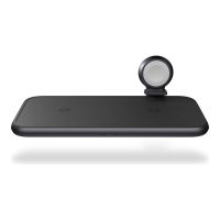 Zens Aluminium Series Dual + Watch (without Watch Cable) - Kabelloses Ladegerät - 45 Watt - Apple Fast Charge (USB)