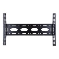 B-TECH BT8442 - Befestigungskit (Wandplatte, 2 Schnittstellenarme) - schmal - für LCD-Display - Schwarz - Bildschirmgröße: up to 203 cm (bis zu 80")