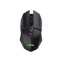 Trust GXT 110 FELOX - Maus - beleuchtet - 6 Tasten - kabellos - kabelloser Empfänger (USB)